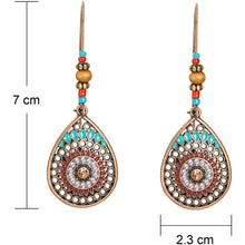 Load image into Gallery viewer, 4-Pair: Bohemian Vintage Dangle Earrings