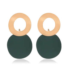 Load image into Gallery viewer, 4-Pairs: Women's Holiday Chrome Geometric Ball Earrings
