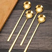Load image into Gallery viewer, 4-Piece: 6.85'' Coffee Espresso Spoons