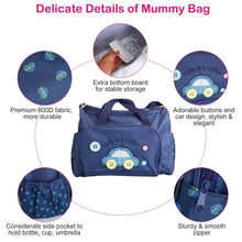 Load image into Gallery viewer, 4-Piece: Baby Diaper Tote Bag Set