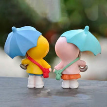 Load image into Gallery viewer, 4-Piece Set: Umbrella Girl Figure Statue