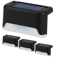 Load image into Gallery viewer, 4-Piece: Solar Powered LED Step Lights