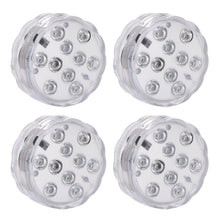 Load image into Gallery viewer, 4-Piece: Submersible RGB LED Lights