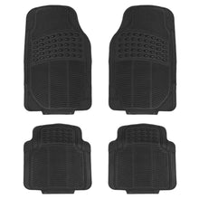 Load image into Gallery viewer, 4-Pieces: Heavy Duty PVC Rubber Automotive Floor Mats with Trimmable Design