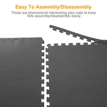 Load image into Gallery viewer, 4-Pieces: Puzzle Exercise Foam Mat