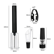 Load image into Gallery viewer, 4-Pieces Set: Air Pump Wine Bottle Opener
