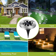 Load image into Gallery viewer, 4-Pieces: Solar Powered Ground Light