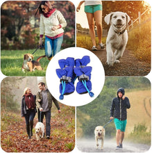 Load image into Gallery viewer, 4-Pieces: Water-Resistant Dog Bootie Shoes