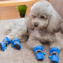 Load image into Gallery viewer, 4-Pieces: Water-Resistant Dog Bootie Shoes