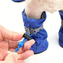 Load image into Gallery viewer, 4-Pieces: Water-Resistant Dog Bootie Shoes