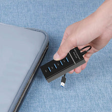 Load image into Gallery viewer, 4-Port USB 3.0 USB Splitter with 3ft Extended Cable