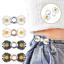 Load image into Gallery viewer, 4 Sets Pant Waist Tightener Fashion Pants Clips Waist Tightener Sewing Buttons Pins for Jeans Dress Too Big Loose Adjustable Button Pins Sewing Button Waist Tightener Clip Waist Adjuster Clips for Dresses Pants Jeans