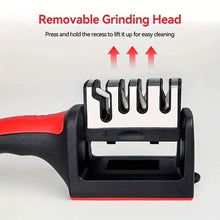 Load image into Gallery viewer, 4 Stages Professional Kitchen Knife Sharpener Tool