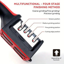 Load image into Gallery viewer, 4 Stages Professional Kitchen Knife Sharpener Tool