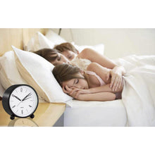 Load image into Gallery viewer, 4" Super Silent Non Ticking Analog Alarm Clock with Night Light