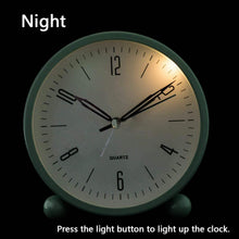 Load image into Gallery viewer, 4" Super Silent Non Ticking Analog Alarm Clock with Night Light