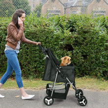 Load image into Gallery viewer, 4 Wheels Pet Foldable Stroller
