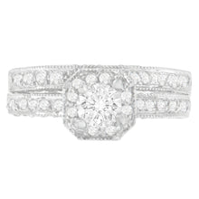 Load image into Gallery viewer, 14K White Gold 1 ct. TDW Round Cut Diamond Ring (G-H, I1-I2)