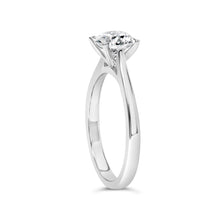 Load image into Gallery viewer, 14K White Gold 1.0 Cttw Round Lab Grown Diamond Eagle Claw 4-Prong Set Solitaire Engagement Ring (F-G Color, VS2-SI1 Clarity) - Ring Size 7
