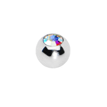 Load image into Gallery viewer, 3mm Stainless Steel Aurora Gem Replacement Ball