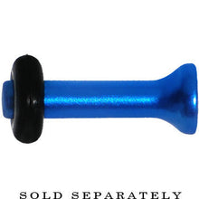 Load image into Gallery viewer, 10G Blue Metallic Pearl Acrylic Plug