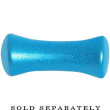 Load image into Gallery viewer, 6G Azure Blue Metallic Pearl Acrylic Saddle Plug