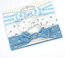 Load image into Gallery viewer, Baby Headband Flower Print Hair Wear for Newborn Baby Girl Headband for Little Girl Headbands Children Bow