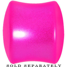 Load image into Gallery viewer, 9/16 Hyacinth Pink Metallic Pearl Acrylic Saddle Plug