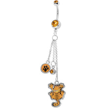 Load image into Gallery viewer, Licensed Cat Paws Garfield Belly Ring