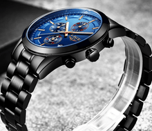 Load image into Gallery viewer, Men's Waterproof Watch With Chronometers And Date Display Unique Design Perfect Gift