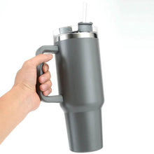 Load image into Gallery viewer, 40oz Reusable Vacuum Tumbler with Insulated Double Wall and Cup Handle