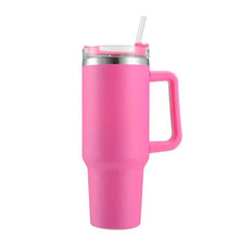 Load image into Gallery viewer, 40oz Reusable Vacuum Tumbler with Insulated Double Wall and Cup Handle