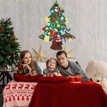 Load image into Gallery viewer, 41-Piece: DIY Felt Christmas Tree Detachable Ornaments for Kids