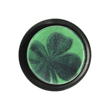 Load image into Gallery viewer, 1/2 Green Acrylic Four Leaf Clover Field Taper