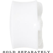 Load image into Gallery viewer, 20mm White Acrylic Octopus Plug