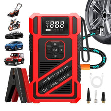 Load image into Gallery viewer, 3000A 21V Car Jump Starter & 150PSI Tire Inflator 2-in-1 Portable Compressor