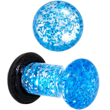 Load image into Gallery viewer, 6G Blue Acrylic Ultra Glitter Plug Set