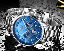 Load image into Gallery viewer, Men's Waterproof Watch With Chronometers And Date Display Unique Design Perfect Gift
