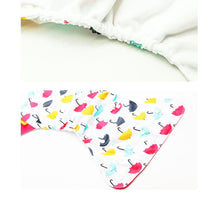 Load image into Gallery viewer, 4PCS/SET Washable Eco-friendly Diaper Ecological Adjustable Nappy Reusable Cloth Diapers Set For Baby and Kids