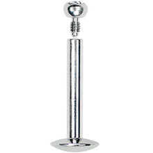 Load image into Gallery viewer, 14G 3/8 Internally Threaded 2.5mm Gem Ball Labret