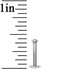 Load image into Gallery viewer, 14G 5/16 Internally Threaded 2.5mm Gem Ball Labret