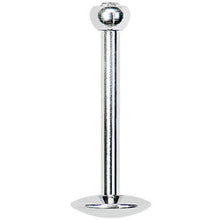 Load image into Gallery viewer, 16G 3/8 Internally Threaded 2.5mm Gem Ball Labret