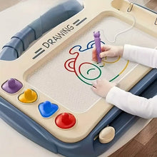 Load image into Gallery viewer, Magnetic 3-in-1 Drawing Board Toy, Draw, Write, Erase & Repeat
