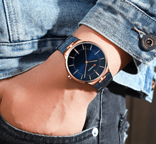 Load image into Gallery viewer, Men's Waterproof Watch With Shining Bracelet In Five Modern Designs Perfect Gift For Your Loved One
