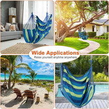 Load image into Gallery viewer, 440lbs Hanging Hammock with 2 Pillows