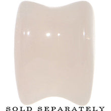 Load image into Gallery viewer, 9/16 Natural Rose Quartz Sweet Heart Stone Saddle Plug Set