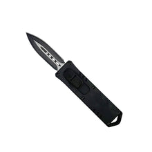 Load image into Gallery viewer, 2-Pack: 4.5" Dagger Blade OTF Knife with Belt Clip