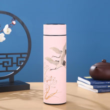 Load image into Gallery viewer, 450mln Style Intelligent Thermos Bottle Classical Style Touch Display Stainless Steel Vacuum Flask Mug Water Bottles Temperature Display Insulated Vacuum Insulated 304 Stainless Steel Water Bottle Heat Resistant Insulated Water Bottle