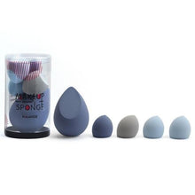 Load image into Gallery viewer, 4/5PCS Mini Makeup Sponge Wet Bigger Cosmetic Puff Concealer Powder Beauty Make up Tool Colorful Makeup Sponges Set For Womens