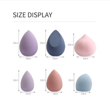 Load image into Gallery viewer, 4/5PCS Mini Makeup Sponge Wet Bigger Cosmetic Puff Concealer Powder Beauty Make up Tool Colorful Makeup Sponges Set For Womens